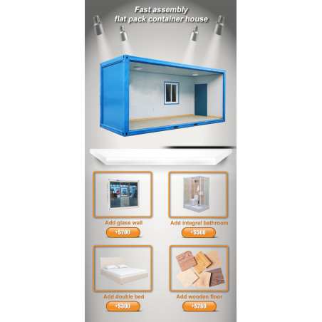 Canglong 20ft Flat Pack Container House