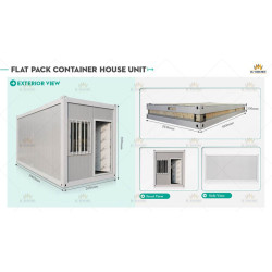 20ft Flat Pack Accommodation