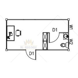 40ft Flat Pack Accommodation