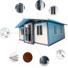 Luxury Foldable 2-Story Container Home