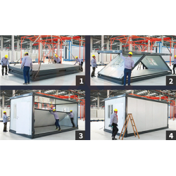 Jiujian 20ft Folding Container House